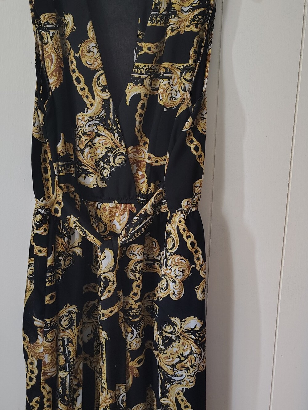 Black And Gold Dress